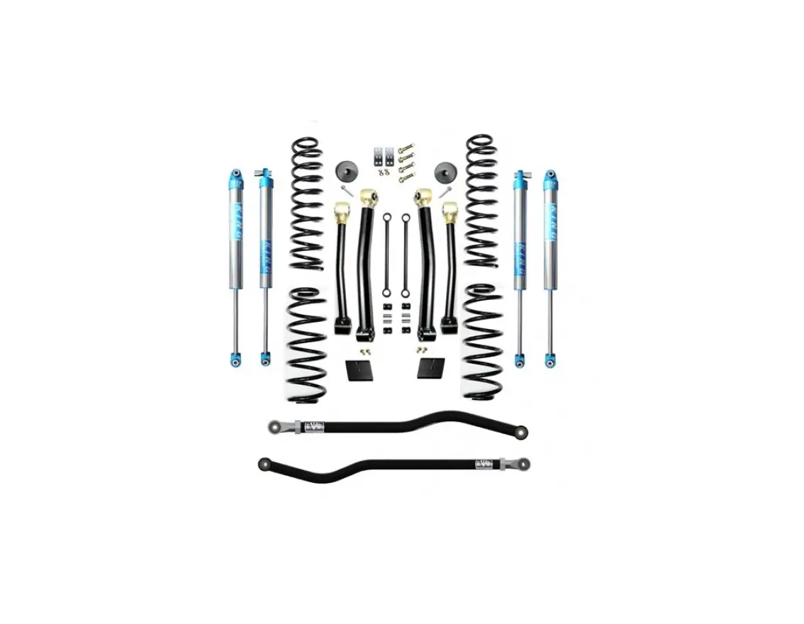 Evo Mfg 2.5 Enforcer Stage 3 Plus Evo Spec King 2.0 Shocks '18+ Jeep Wrangler Jl 1