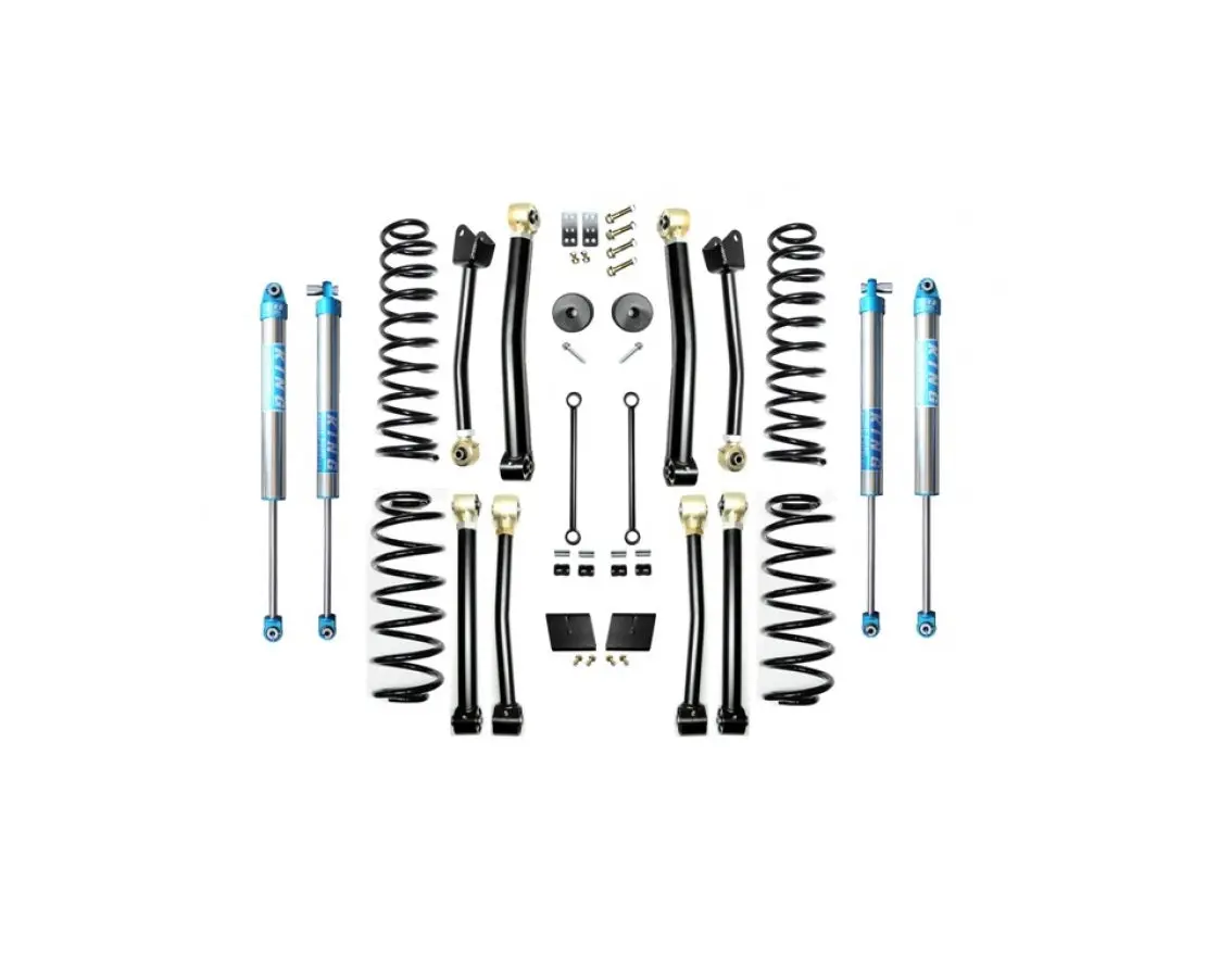 Evo Mfg 2.5 Enforcer Stage 4 W/ Evo Spec King 2.0" Shocks '18+ Jeep Wrangler Jl 1