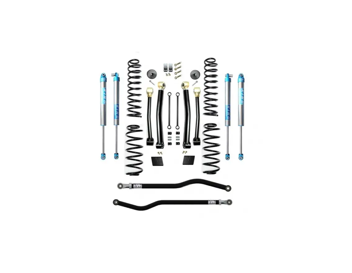 Evo Mfg 2.5 Enforcer Stage 4 Plus Evo Spec King 2.0 Shocks '18+ Jeep Wrangler Jl 1