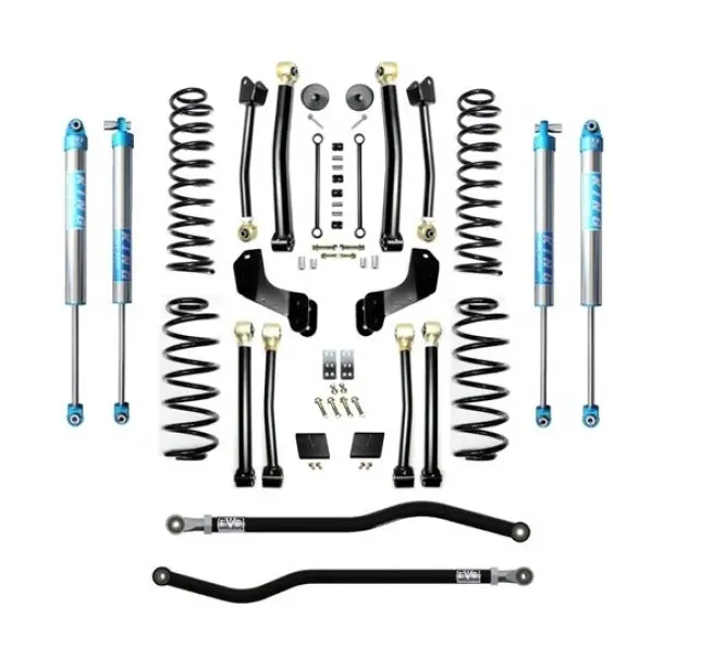 Evo Mfg 2.5 Diesel Enforcer Overland Stage 4 Plus With King Shocks - '18+ Jl Jlu 1