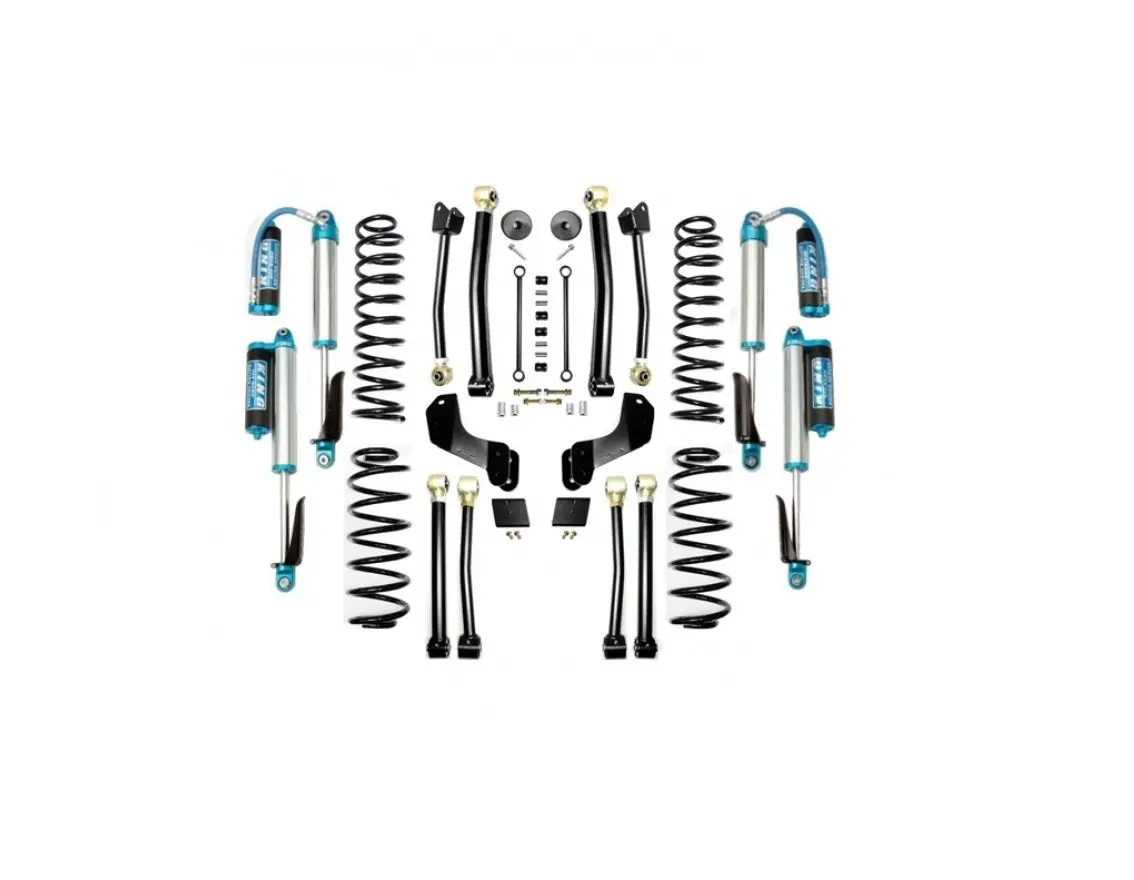 Evo Mfg 2.5 Enforcer Overland S4 Evo Spec King 2.5" Shocks '18+ Jeep Wrangler Jl 1