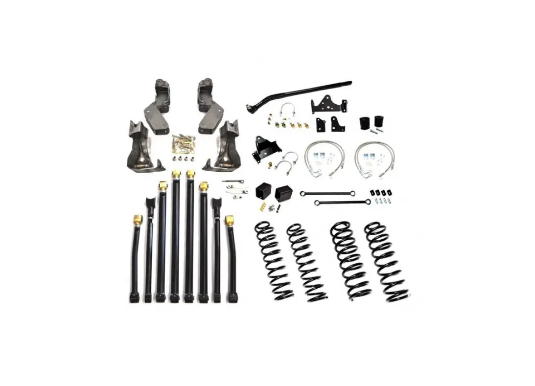 Evo Mfg 3.5" Enforcer Lift S4 Plus W/ Evo Spec 2.0 Kings - '18+ Jeep Wrangler Jl 1