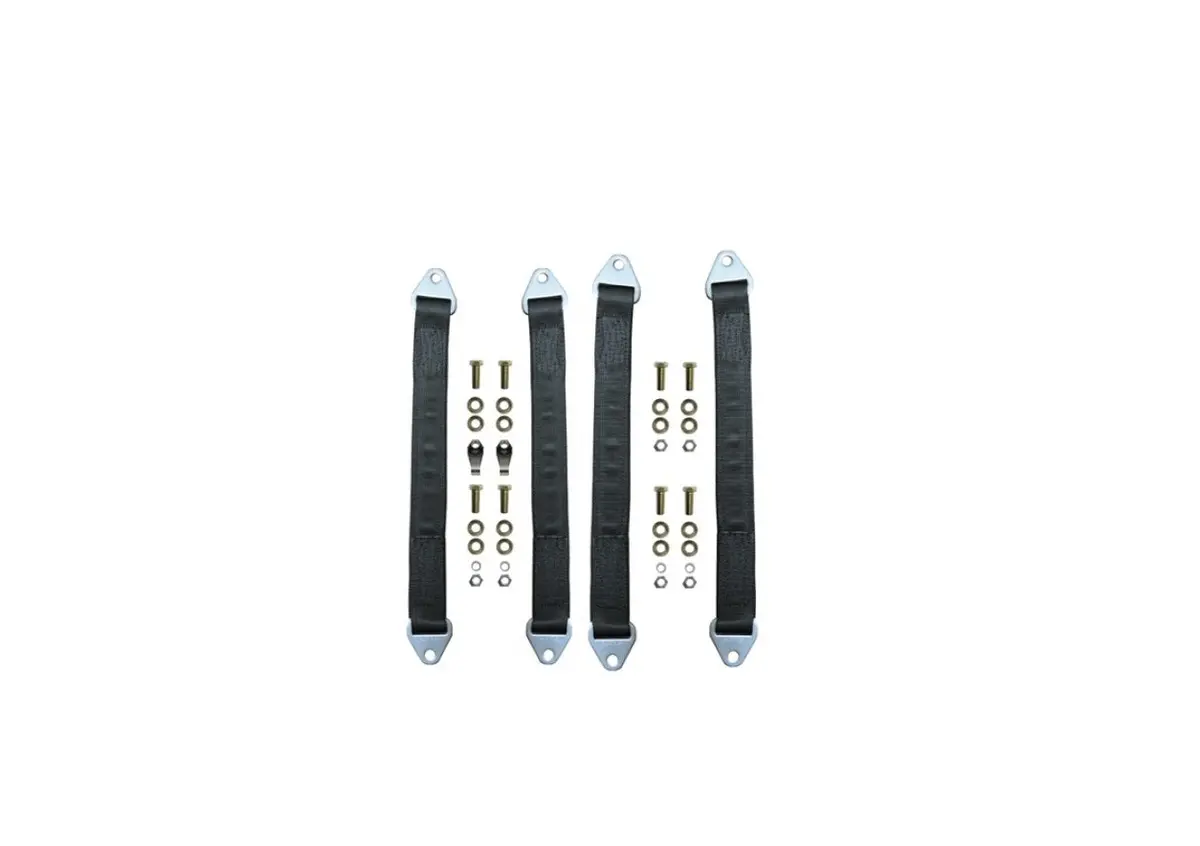 Evo Mfg Coilover Limit Strap Kit For '18-Current Jeep Wrangler Jl Jlu Evo-3030K 1