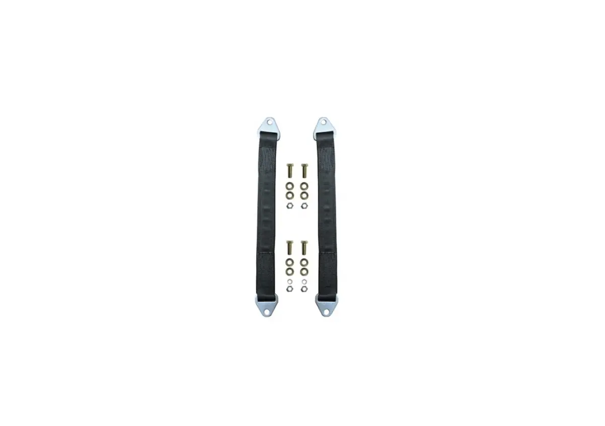 Evo Mfg Rear Coilover Limit Strap Kit For '18-Current Jeep Wrangler Jl Jlu 1