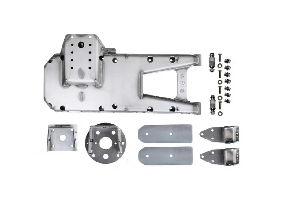 Evo Mfg Hd Hinged Tire Carrier (Bare) - '18+ Jeep Wrangler Jl Jlu Evo-3032 1