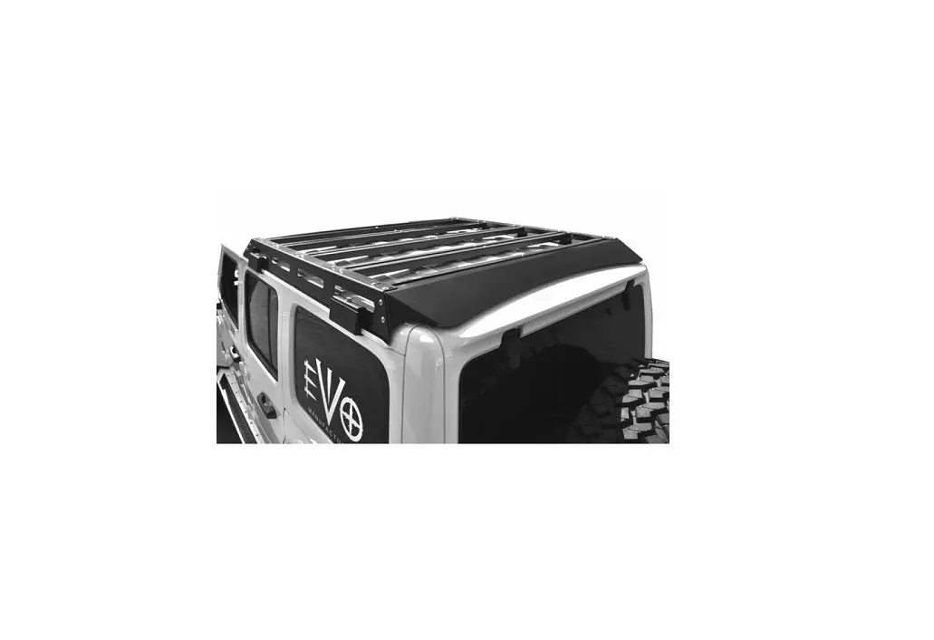 Evo Mfg Jl Unlimited Trail Roof Rack (Bare) For '18-Current Jeep Wrangler Jlu 1