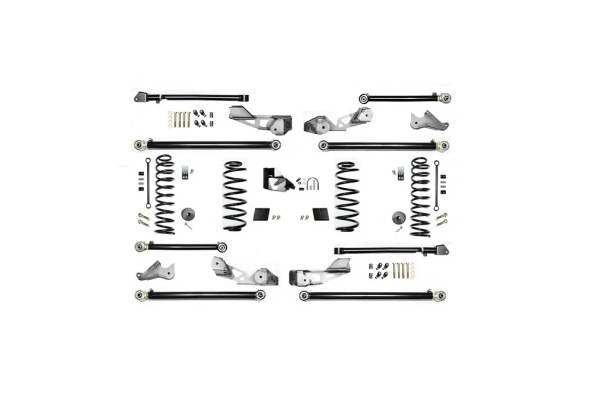 Evo Mfg 4.5" High Clearance Long Arm Suspension '18+ Jeep Wrangler Jlu 4 Door 1
