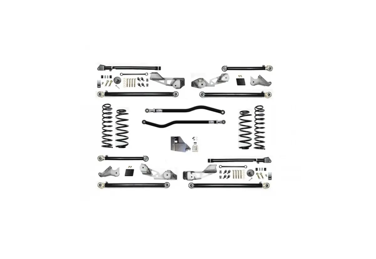 Evo Mfg 4.5" High Clearance Long Arm Plus Suspension - '18+ Jeep Wrangler Jlu 4Dr 1