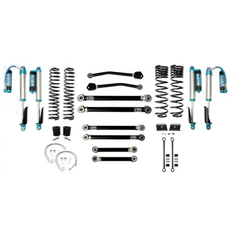Evo Mfg 4.5" Enforcer Overland Stage 3 Plus W/King 2.5 Shocks - '20+ Jeep Gladiator Jt 1