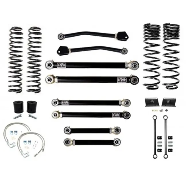 Evo Mfg Hd 2.5" Diesel Enforcer Stage 4 No Shocks '20+ Jeep Gladiator Jt Evo-3060S4d 1