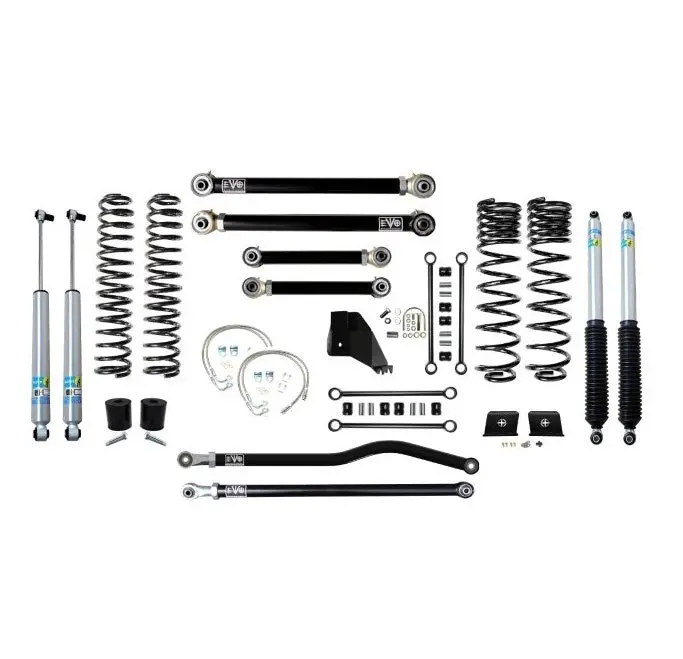 Evo Mfg 4.5" Enforcer Plus Stage 3 W/Bilstein Shocks For '20+ Jeep Gladiator Jt 1