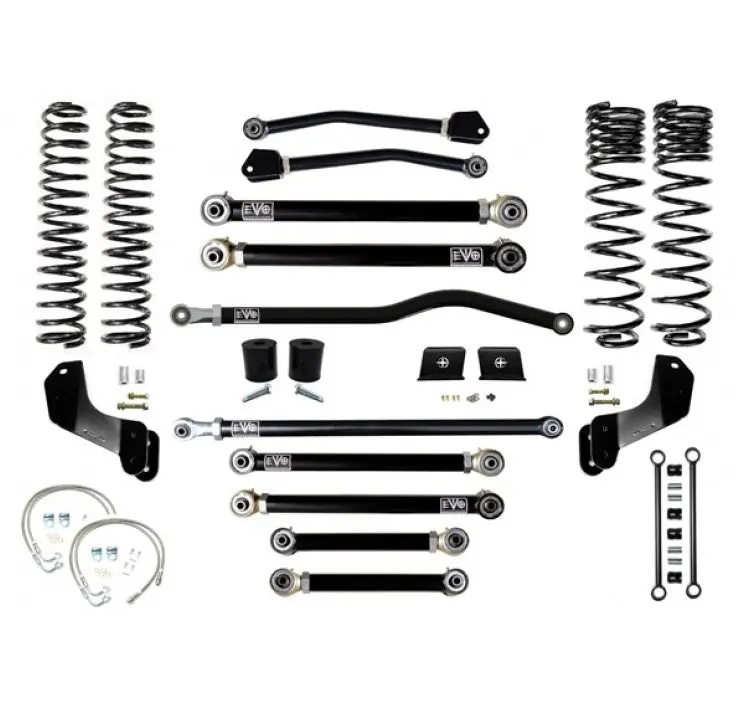 Evo Mfg Hd 4.5" Diesel Enforcer Overland Stage 4 Plus For '20-Current Jeep Gladiator Jt 1