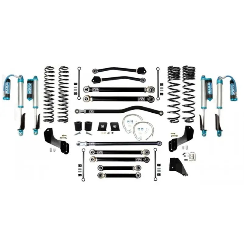 Evo Mfg 6.5" Enforcer Overland Stage 4 Plus W/King 2.5 Shocks For '20+ Jeep Gladiator Jt 1