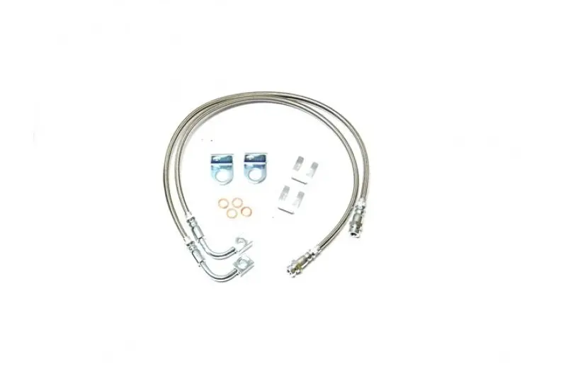 Evo Mfg Front Or Rear Brake Line Pair 2"-5" Lift '07-'18 Jeep Wrangler Jk Jku 1