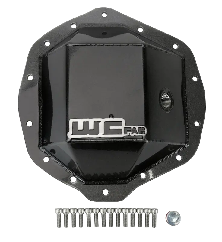 Wcfab Duramax/Cummins Aam 11.5" Rear Differential Cover 1