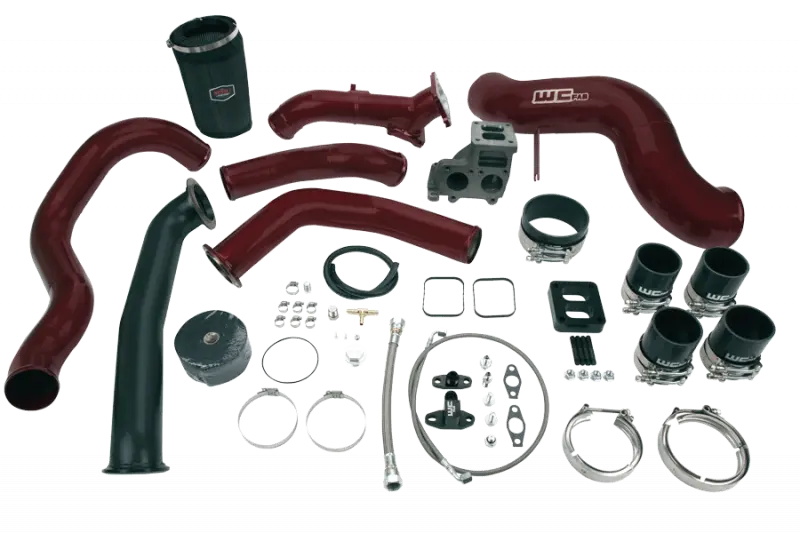 Wcfab 2001-2004 Lb7 Duramax S400 Single Turbo Install Kit 1