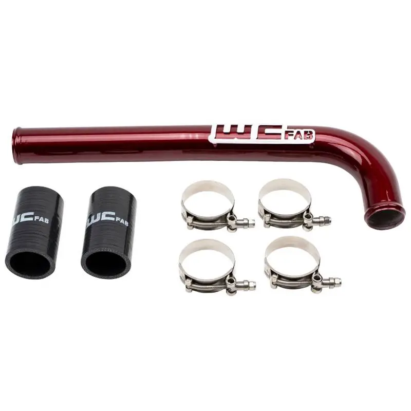 Wcfab 2010-2018 6.7L Cummins Upper Coolant Pipe For Single Radiator 2