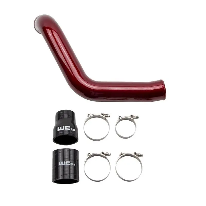 Wcfab 2004.5-2005 Lly Duramax 3" Passenger (Cold) Side Intercooler Pipe Kit 1