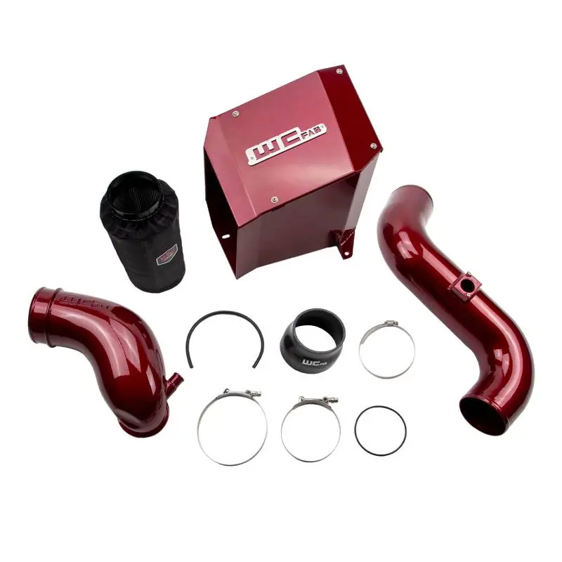 Wcfab 2006-2007 Lbz Duramax 4" Intake Kit With Air Box Stage 2 1