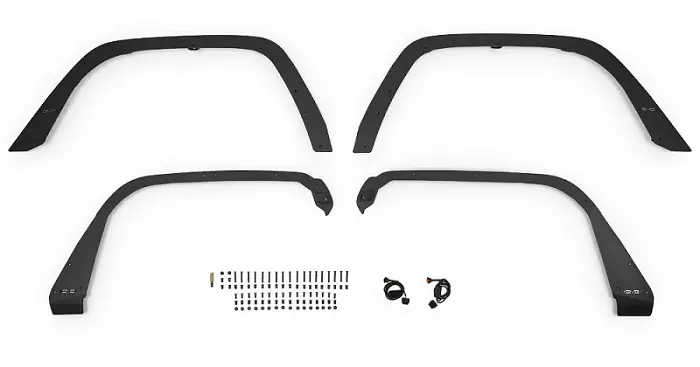 Dv8 Offroad Front & Rear Fender Deletes For '20+ Jeep Gladiator Jt 1