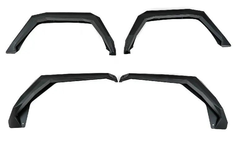 Dv8 Offroad Front & Rear Armor Fender Flares For '20+ Jeep Gladiator Jt Truck 1