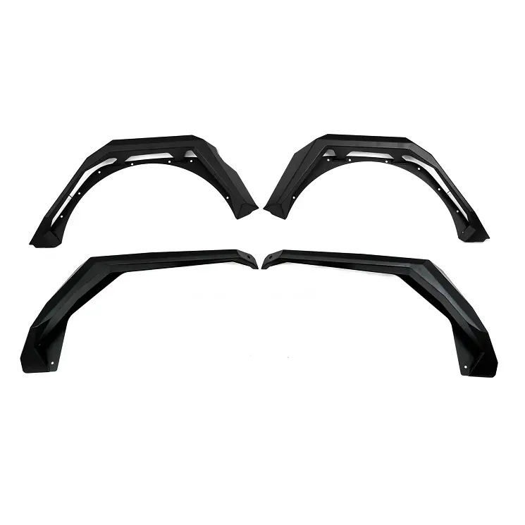 Dv8 Offroad Front & Rear Armor Fender Flares For '18+ Jeep Wrangler Jl / Jlu 1