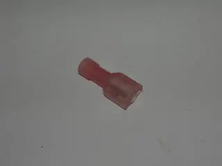 Terminal, Slide On - Red Plastic Cover - 22-18 Awg 1