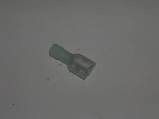 Terminal, Slide On - Blue Plastic Cover - 14-16 Awg 1