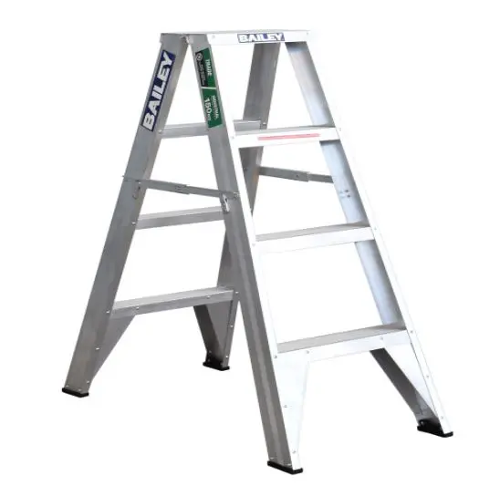 Bailey Trade Double Sided 4 Step Stepladder 1.2M 150Kg Fs13429 1