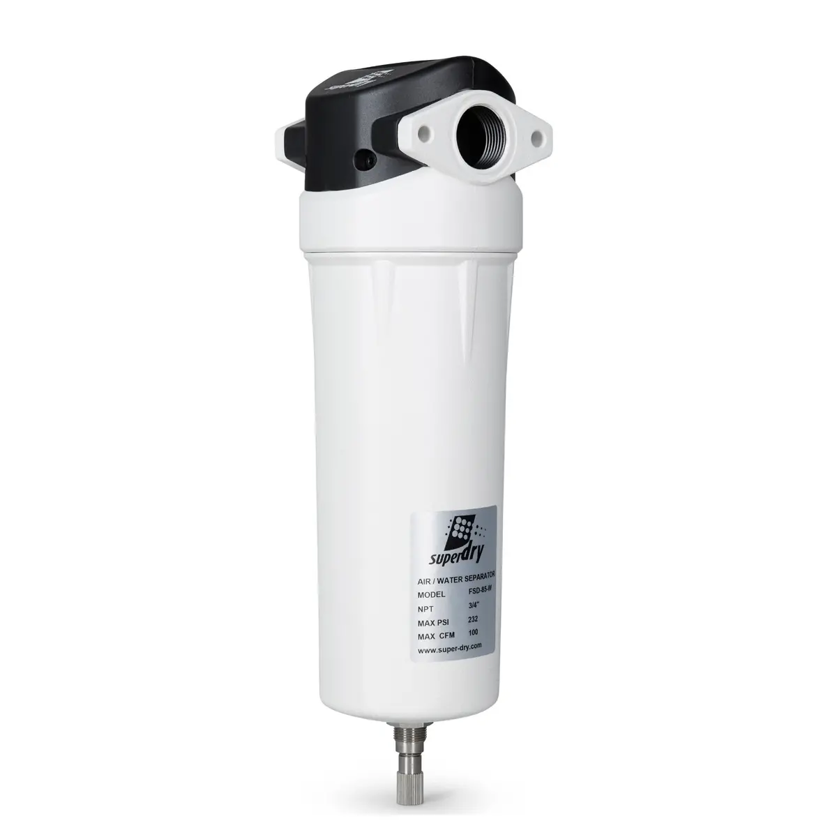 Super-Dry Fsd-85-W - Water Separator Up To 100 Cfm, Pn: 330-110 1