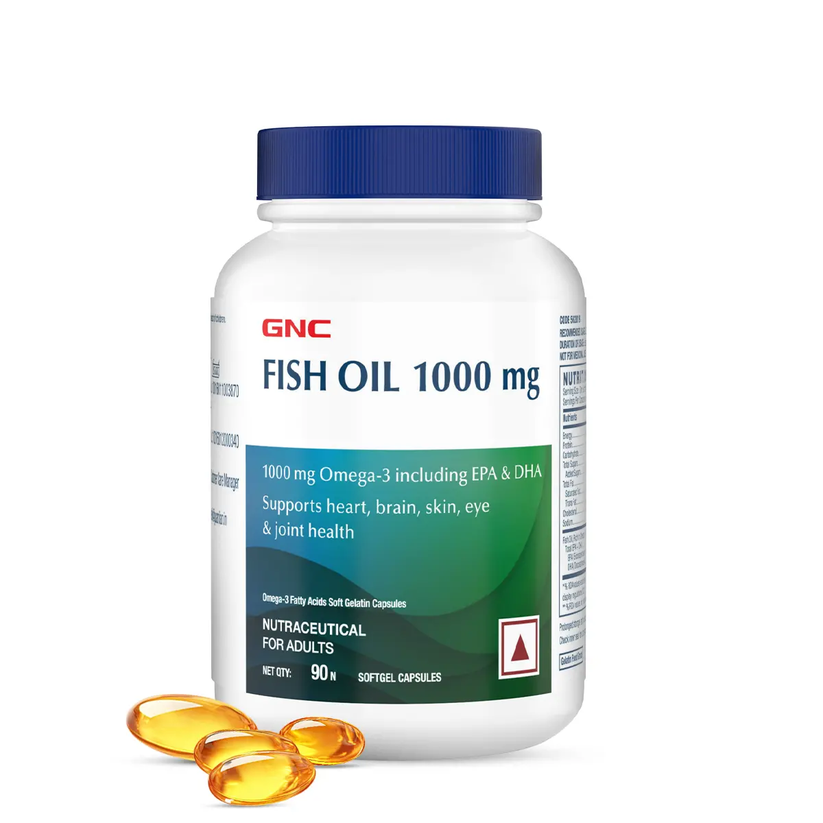 Gnc Fish Oil| Expiry - 2026-08-31 1