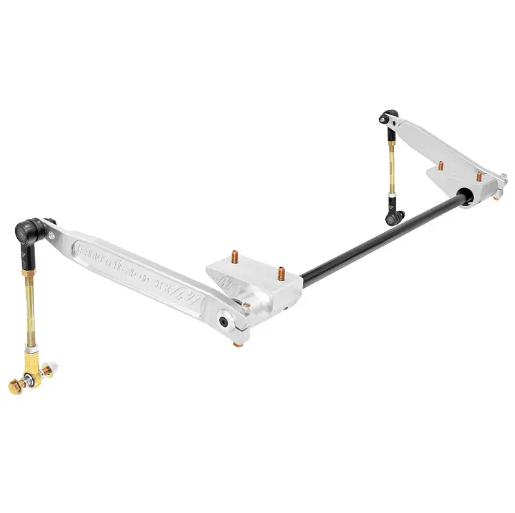 Rock Jock Antirock Front Sway Bar Kit (Aluminum 7075 Arms, 0.770" Bar) For '18-Current Jeep Wrangler Jl / Jlu 1