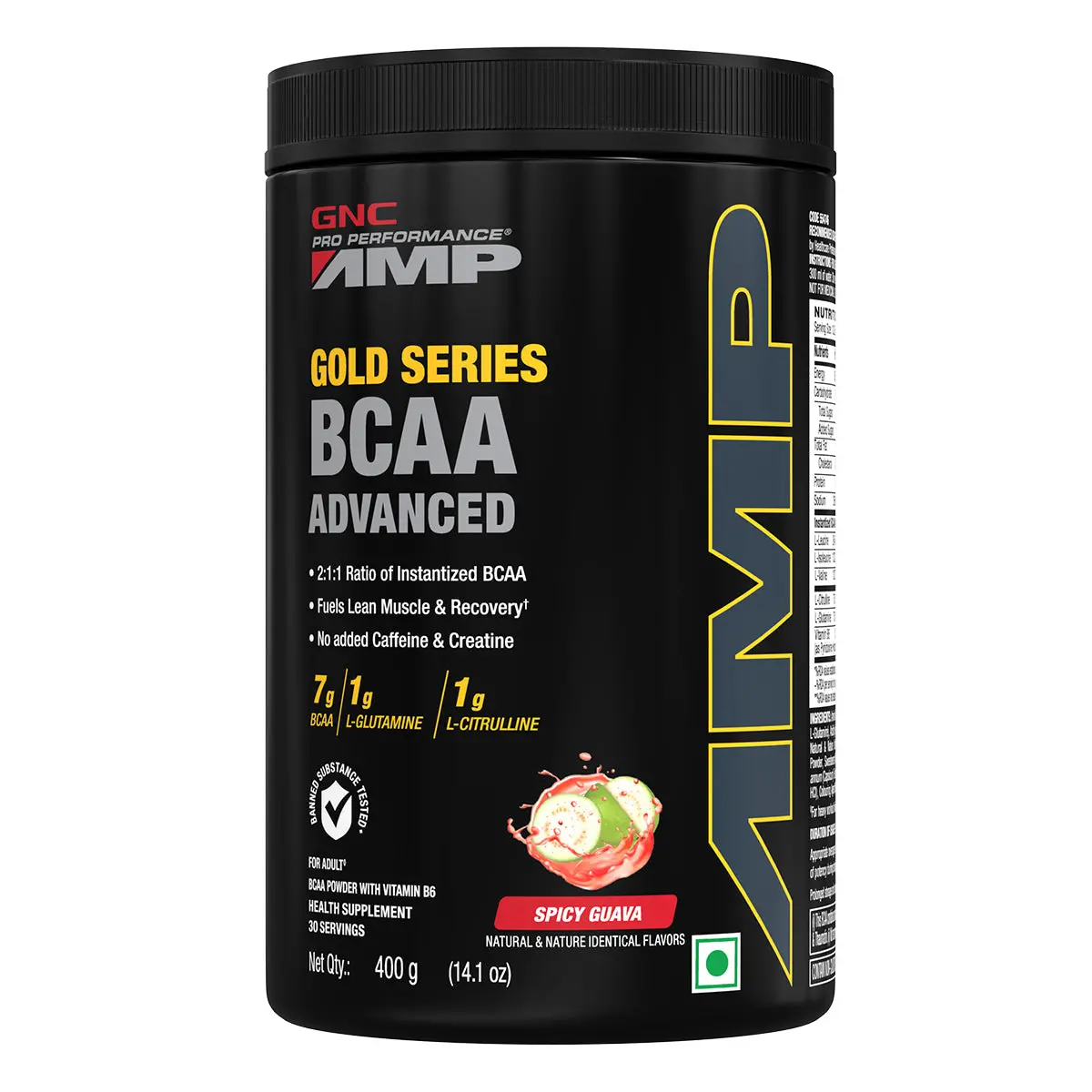 Gnc Amp Gold Series Bcaa Advanced- Clearance Sale| Expiry - 2024-10-31 1