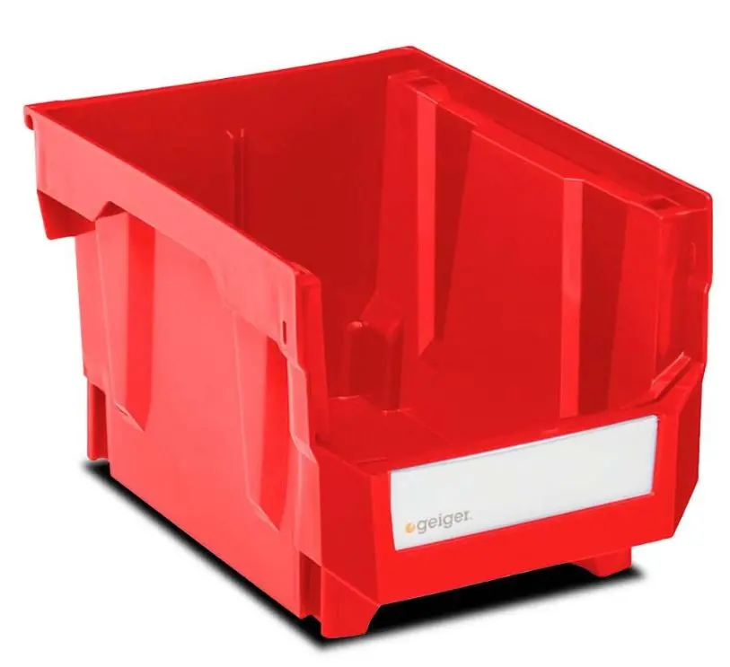 Geiger Large Hb Series Bin  Red Hb239r 1