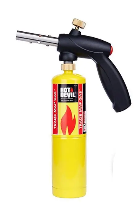 Hot Devil Trade Map Pistol Grip Torch Kit Hd8921b 1