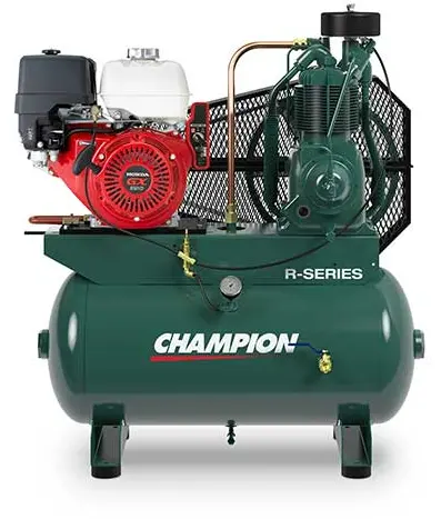 Champion Hgr7-3H - 13Hp Honda Gas Engine Air Compressor, 30 Gallon Air Receiver, 23.2 Cfm @ 175 Psi 1