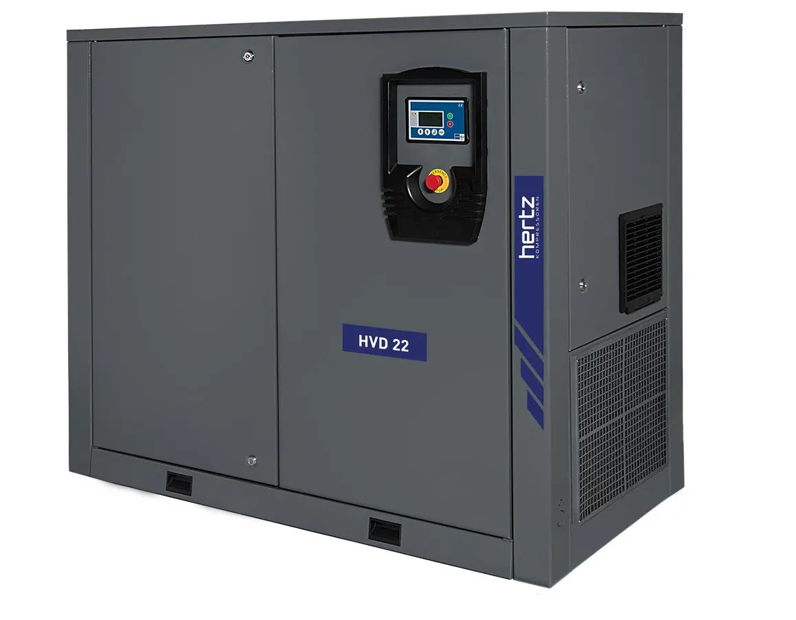 Hertz Hvd 18 – 25 Hp Variable Speed Base Mount Rotary Screw Air Compressor 1