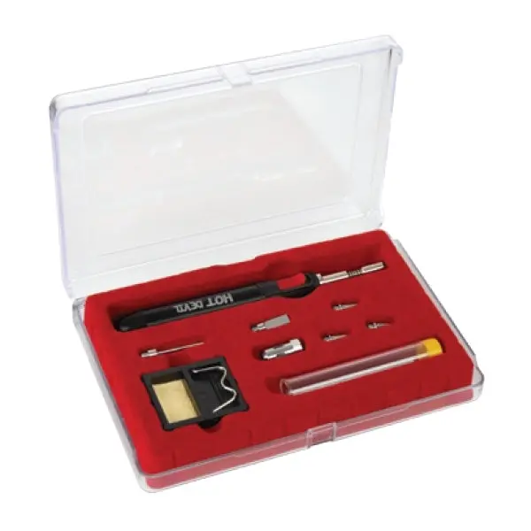 Hot Devil 9 Piece Slimline Torch And Soldering Iron Kit Ht1937k 1