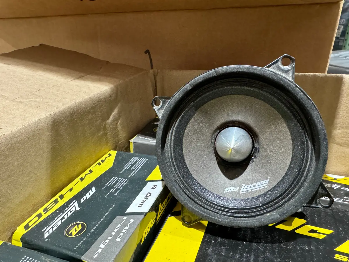 B-Stock Mclaren Sound Mlm-480 4" Midrange Speaker 1" Vc, 200W Max 1