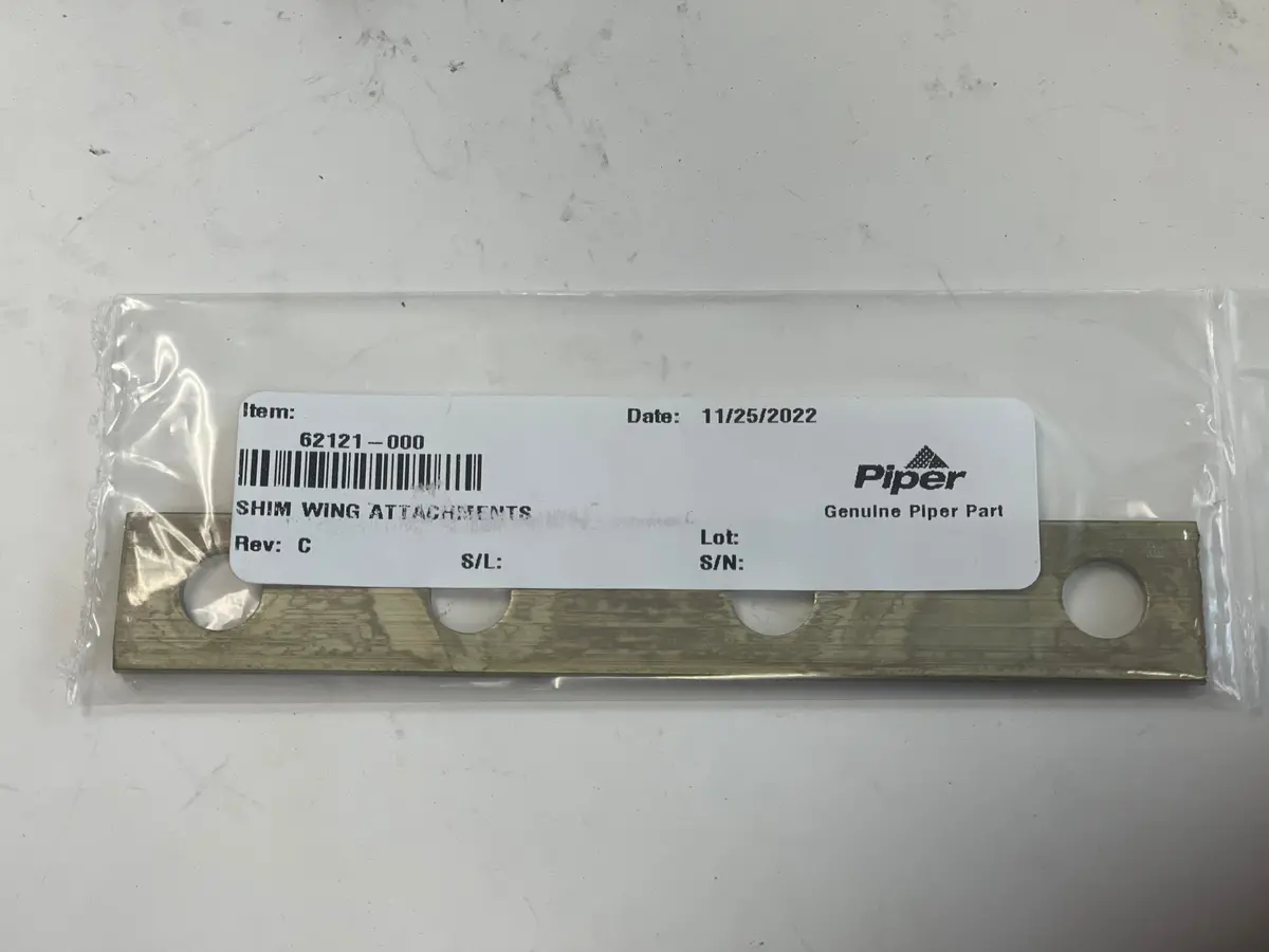 Shim, Wing Attachment - Piper 1