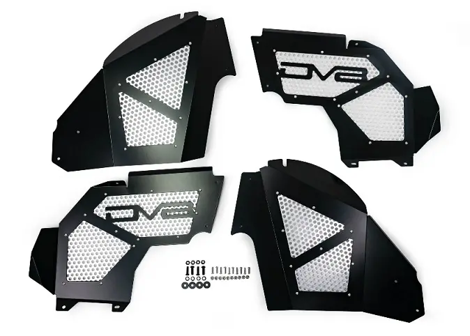 Dv8 Offroad Vented Front Inner Fenders For '18-'22 Jeep Wrangler Jl / Jlu & '20-'22 Jeep Gladiator Jt 1