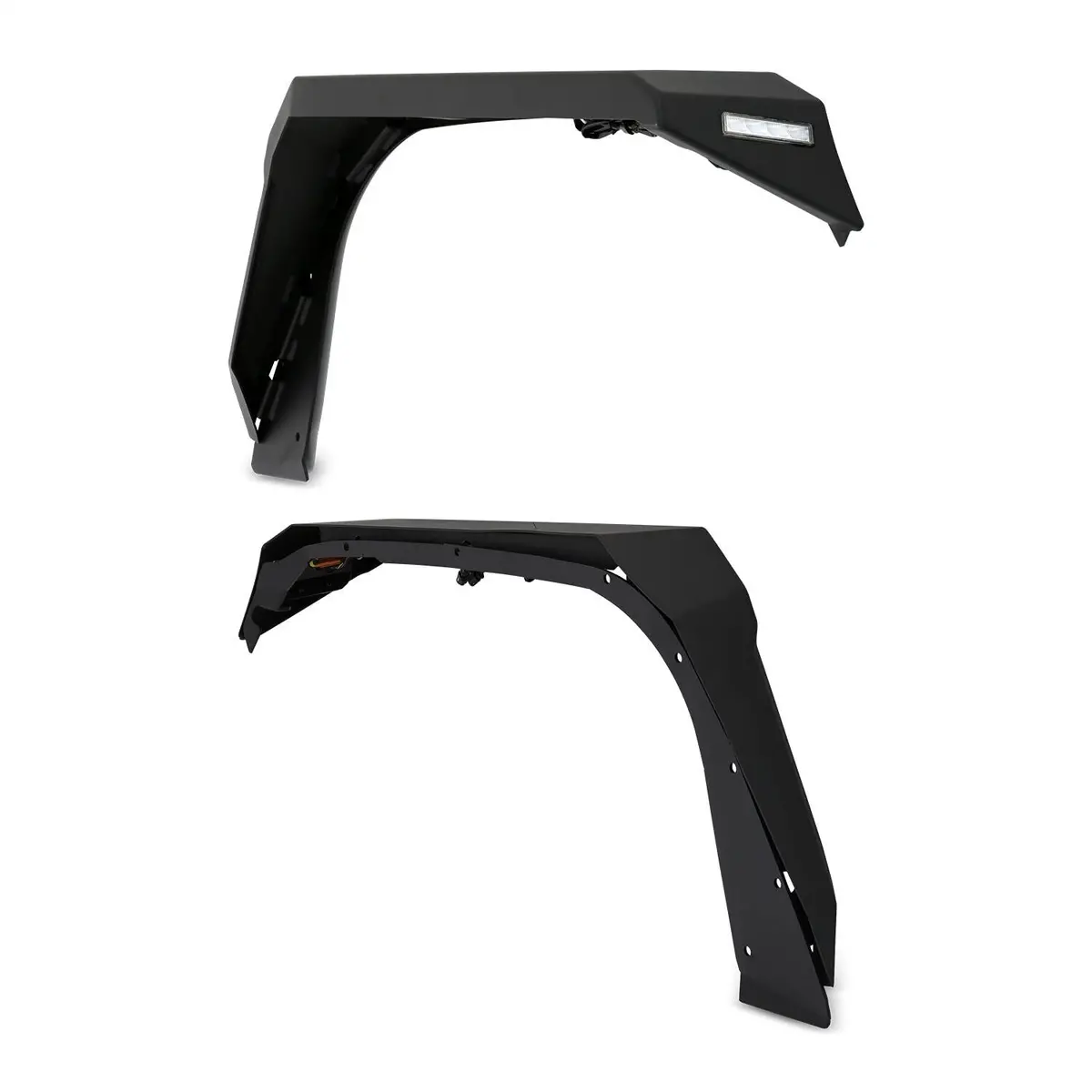 Body Armor 4X4 Front High Clearance Fender Flares For '18-Newer Jeep Wrangler Jl / Jlu & '20-Newer Jeep Gladiator Jt 1