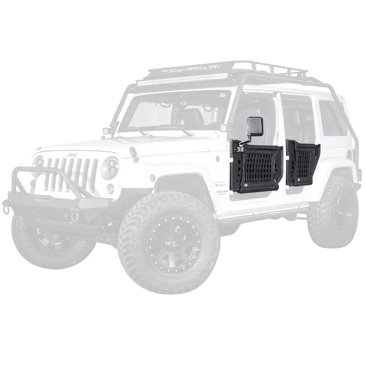 Body Armor 4X4 Gen 3 Trail Doors 2 & 4 Door For 2018-2025 Jeep Wrangler Jl / Jlu 1