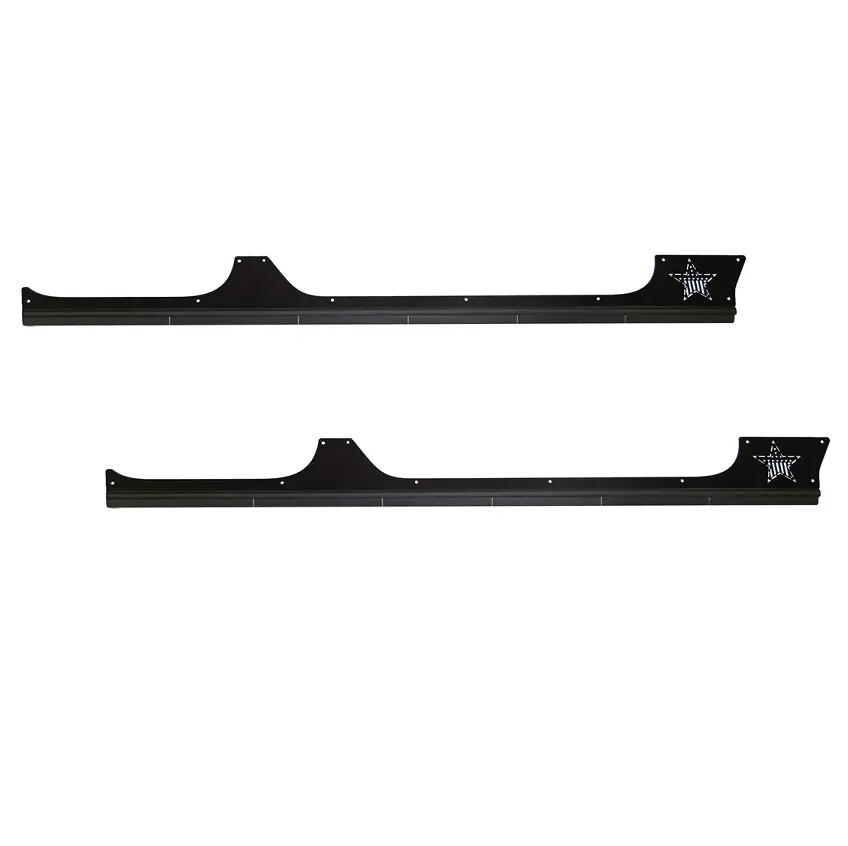 Rock Slide Engineering Step Slider Rocker Guards For '18-Newer Jeep Wrangler Jlu 4 Door 1