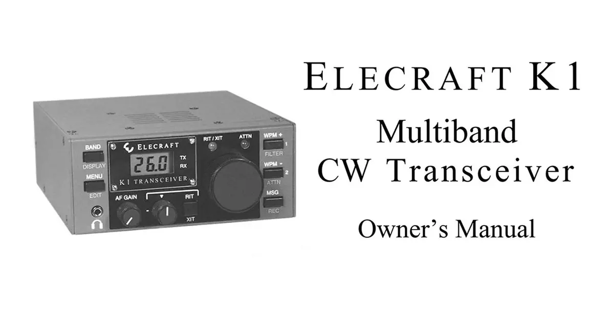 E740016_K1 Manual 1
