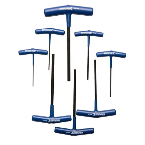 Kincrome T Handle Hex Key Set Metric 8 Pce K5281 1