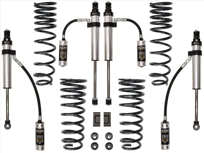 Icon Vehicle Dynamics 3" Stage 3 Lift Kit Suspension System For '91-'97 Toyota Land Cruiser 80 Series 1