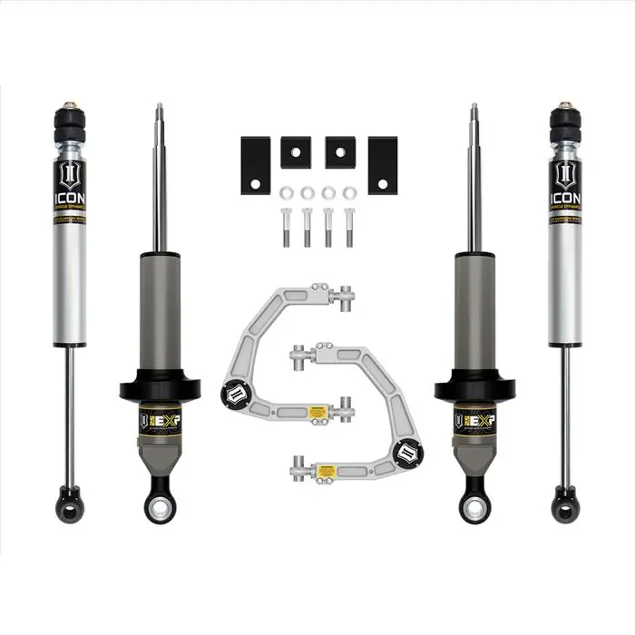 Icon Vehicle Dynamics 0-3" Lift 2.5 Exp Series Stage 2 Suspension Kit W/ Billet Uca For '22+ Toyota Tundra 1