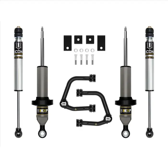 Icon Vehicle Dynamics 0-3" Lift 2.5 Exp Series Stage 2 Suspension Kit W/ Tubular Uca For '22+ Toyota Tundra 1
