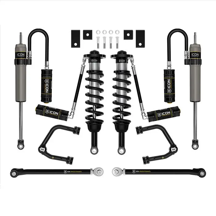 Icon Vehicle Dynamics 1.25-2.25" Lift 2.5 Series Stage 8 Suspension Kit W/ Tubular Uca For '22-'26 Toyota Tundra 1